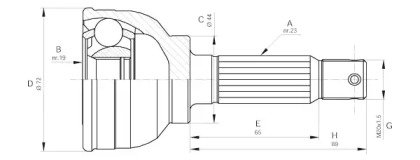 OPEN PARTS CVJ5079.10