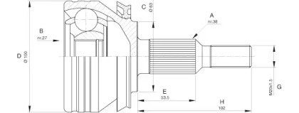 OPEN PARTS CVJ5581.10