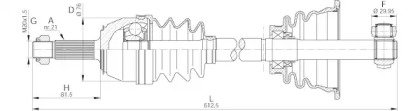 OPEN PARTS DRS6135.00