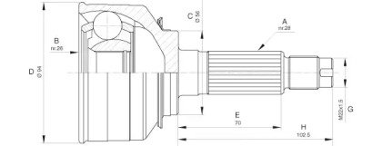 OPEN PARTS CVJ5656.10