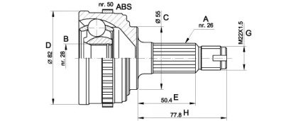 OPEN PARTS CVJ5296.10