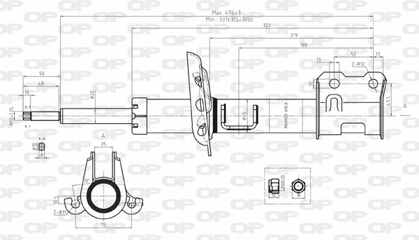 OPEN PARTS SAB8054.31