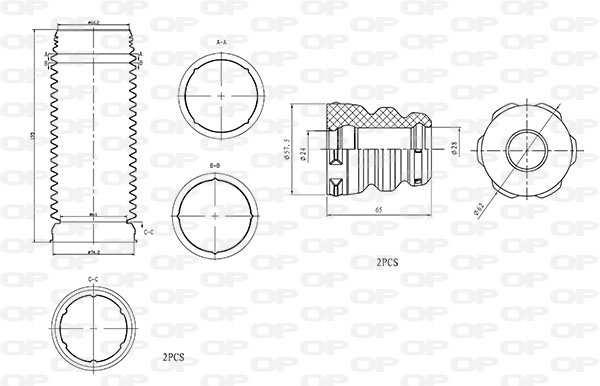 OPEN PARTS DCK5020.04