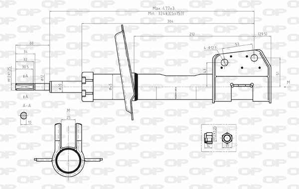 OPEN PARTS SAB8026.31