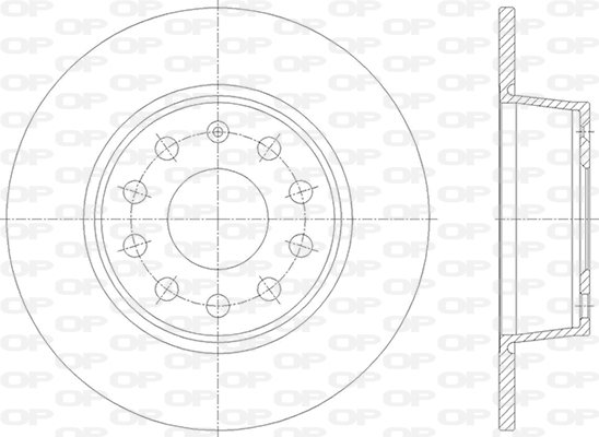 OPEN PARTS BDA2865.10