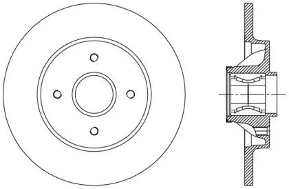 OPEN PARTS BDA2387.30