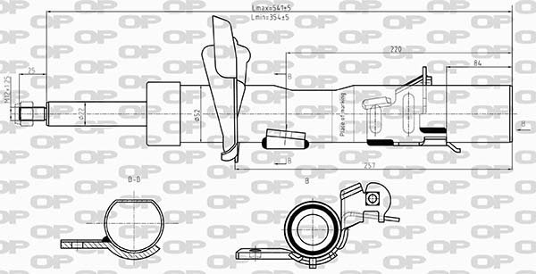 OPEN PARTS SAB8607.31