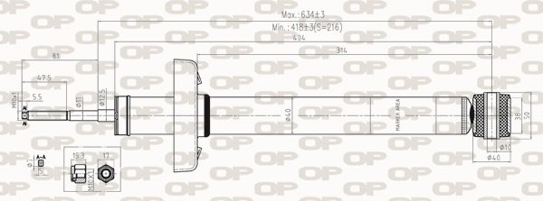 OPEN PARTS SAB8488.32