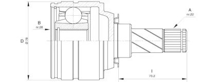 OPEN PARTS CVJ5424.20