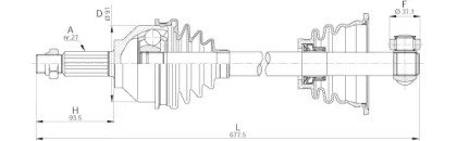 OPEN PARTS DRS6191.00