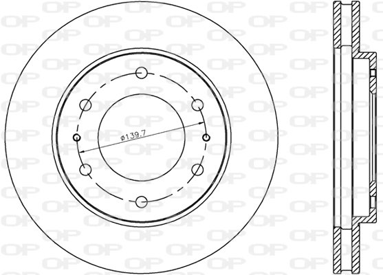 OPEN PARTS BDA2803.20