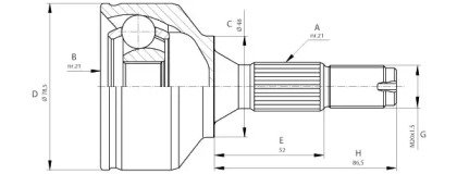 OPEN PARTS CVJ5685.10