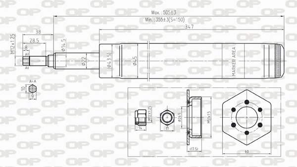 OPEN PARTS SAB8244.11