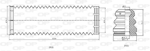 OPEN PARTS DCK5056.04