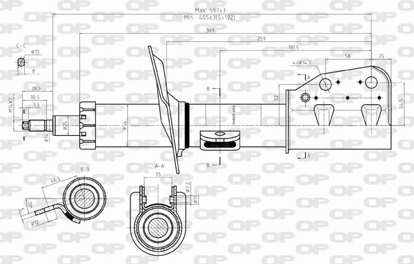 OPEN PARTS SAB8352.31