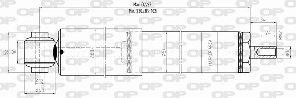 OPEN PARTS SAB8304.32