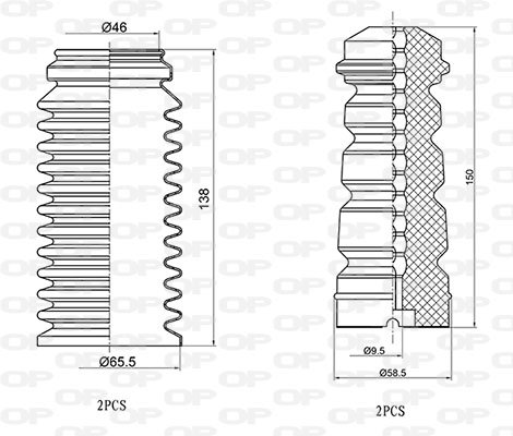 OPEN PARTS DCK5031.04