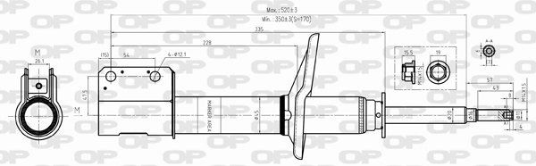 OPEN PARTS SAB8278.31