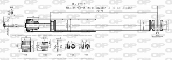 OPEN PARTS SAB8319.32