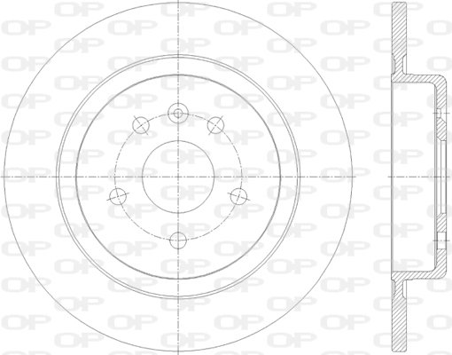 OPEN PARTS BDA2816.10