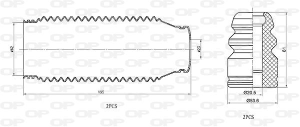 OPEN PARTS DCK5091.04