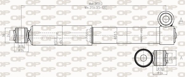 OPEN PARTS SAB8253.32