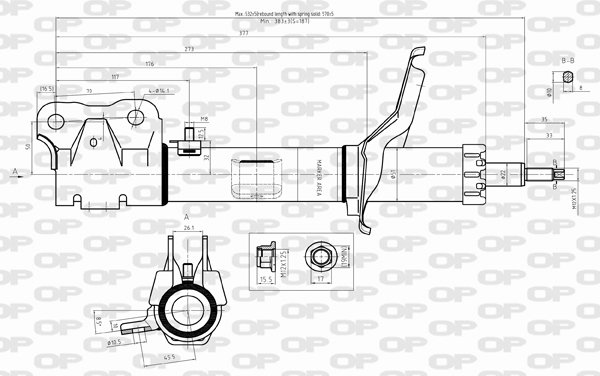 OPEN PARTS SAB8322.31