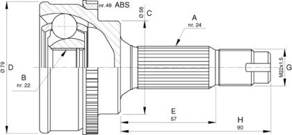 OPEN PARTS CVJ5759.10