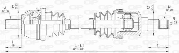 OPEN PARTS DRS6449.00