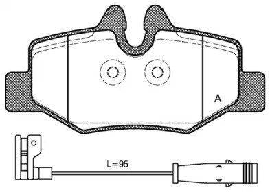 OPEN PARTS BPA1110.02