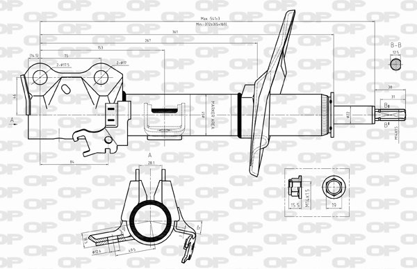 OPEN PARTS SAB8313.31