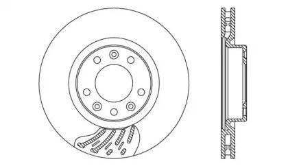 OPEN PARTS BDA2742.20