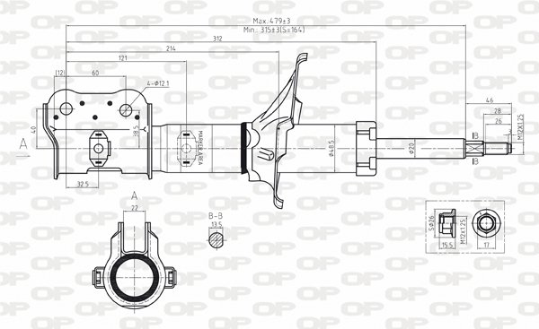 OPEN PARTS SAB8097.31