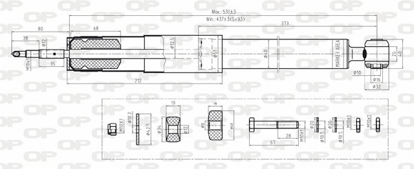 OPEN PARTS SAB8162.31