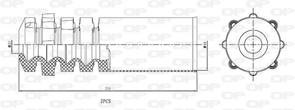 OPEN PARTS DCK5105.02