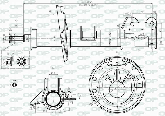 OPEN PARTS SAB8547.31