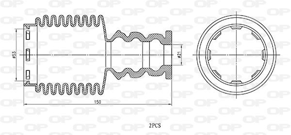 OPEN PARTS DCK5108.02