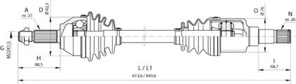 OPEN PARTS DRS6374.00