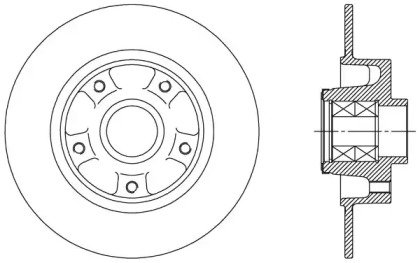 OPEN PARTS BDA2512.30