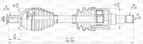 OPEN PARTS DRS6427.00