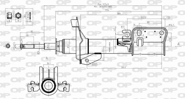 OPEN PARTS SAB8327.31