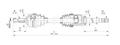 OPEN PARTS DRS6386.00