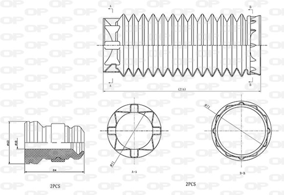 OPEN PARTS DCK5062.04