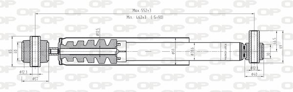 OPEN PARTS SAB8081.32