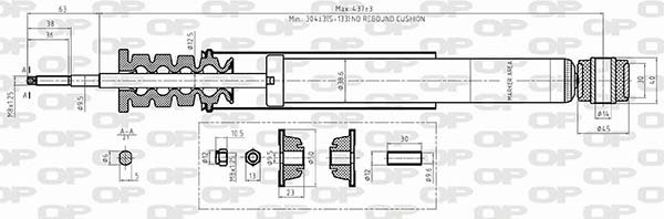 OPEN PARTS SAB8590.32