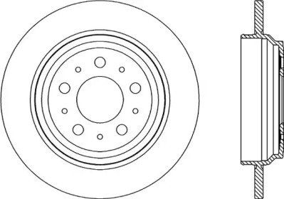 OPEN PARTS BDR1964.10