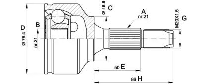 OPEN PARTS CVJ5394.10