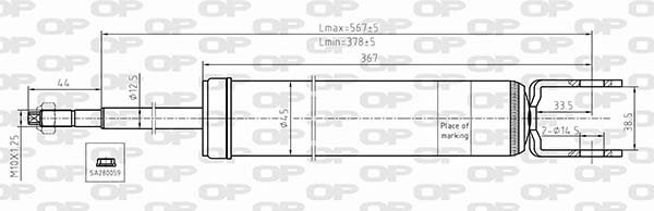 OPEN PARTS SAB8639.32