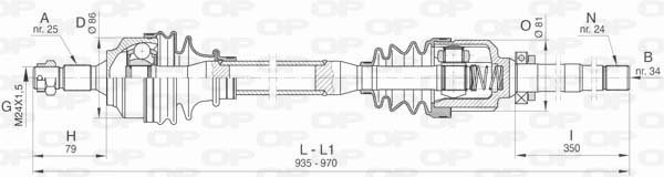 OPEN PARTS DRS6456.00