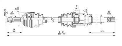 OPEN PARTS DRS6343.00